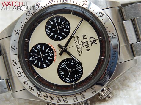 alpha rolex daytona|alpha paul newman daytona review.